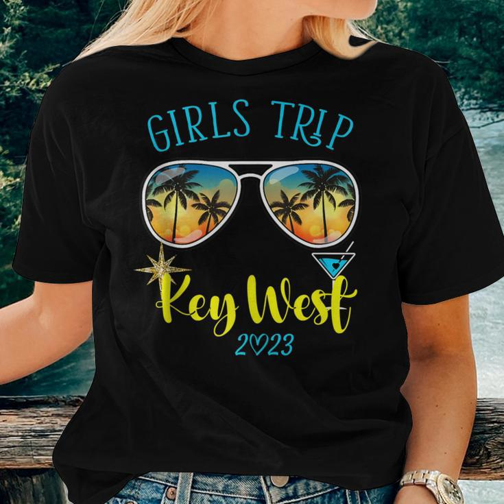 Girls Trip Key West 2023 Weekend Birthday Squad Women T-shirt Gifts for Her
