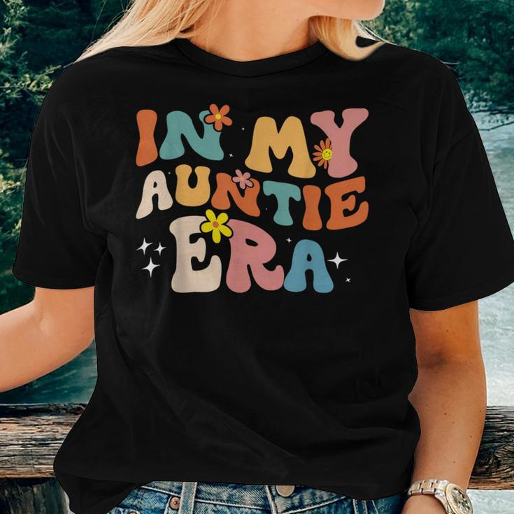 Groovy Retro In My Auntie Era Cool For Aunts Women T-shirt Gifts for Her