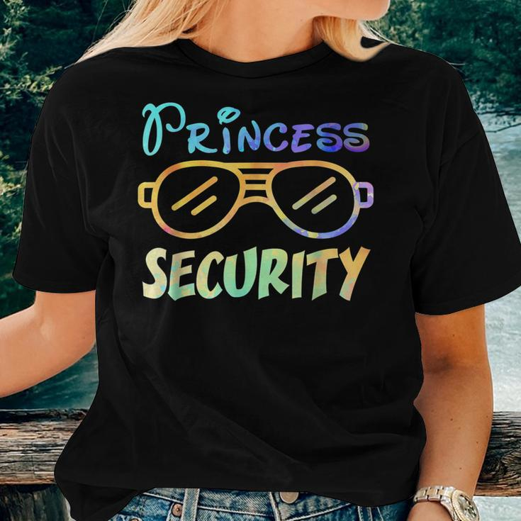 Halloween Dad Mom Daughter Adult Costume Princess Security Women T-shirt Gifts for Her