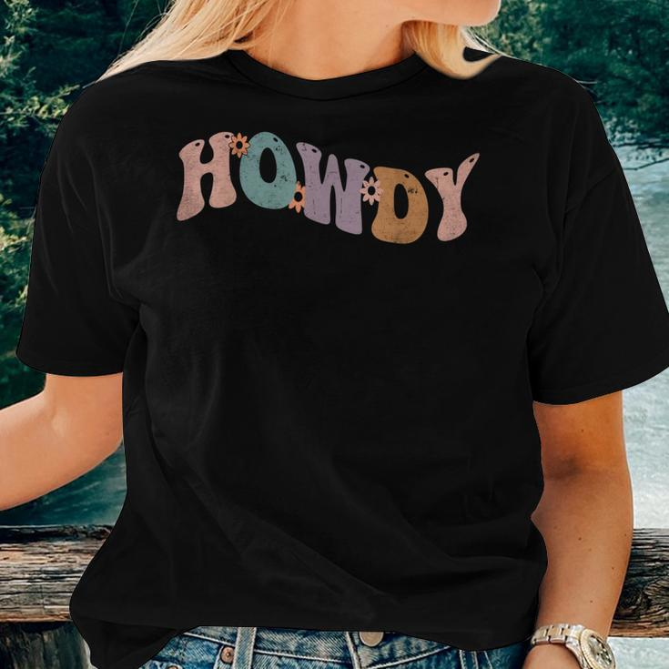 Howdy Rodeo Western Country Southern Cowgirl Vintage For Women Women T-shirt Gifts for Her