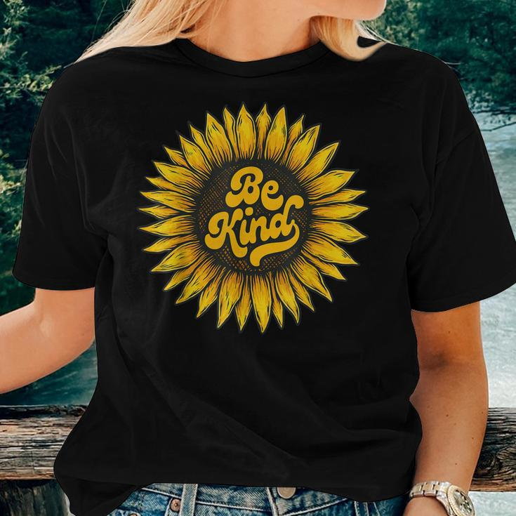 Be Kind Sunflower Anti Bullying Women Inspirational Kindness Women T-shirt Gifts for Her