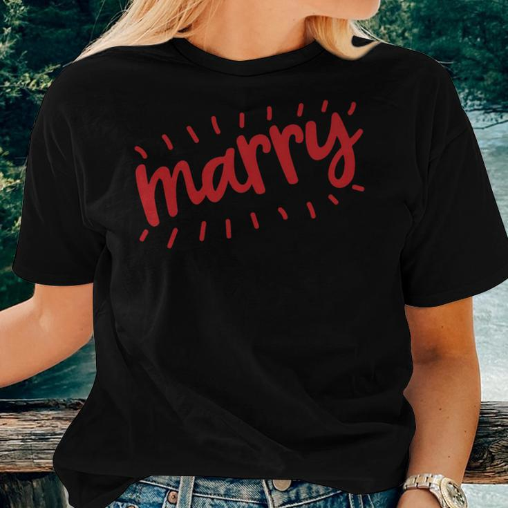 Kiss Marry Kill Girls Group Trio Good Girl Marry Costume Women T-shirt Gifts for Her