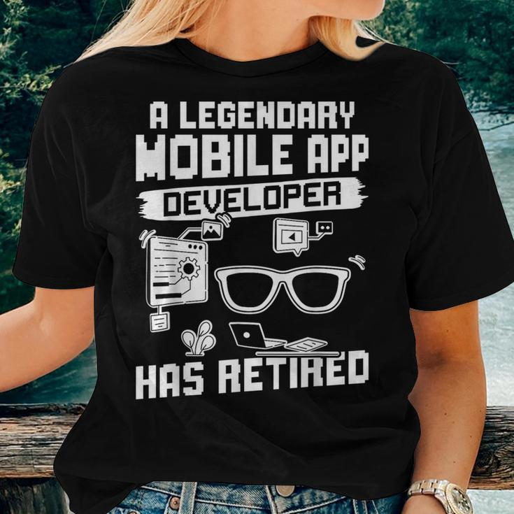 A Legendary Mobile App Developer Has Retired Women T-shirt Gifts for Her
