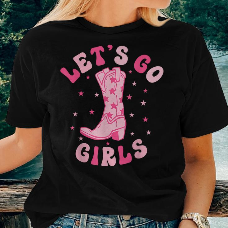 Let's Go Girls Man I Feel Like A Bride Retro Bachelorette Women T-shirt Gifts for Her