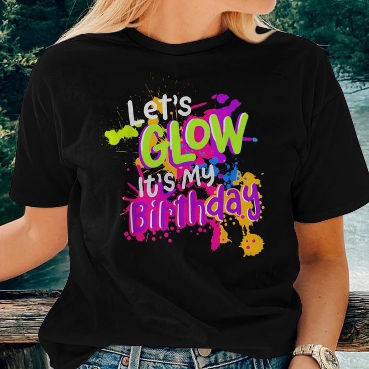 Let's Go It's My Birthday Party Boys Girls Matching Family Women T-shirt Gifts for Her