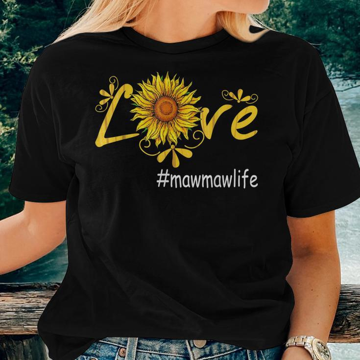 Love Mawmaw Life Sunflower Mawmaw For Mom Women Women T-shirt Gifts for Her