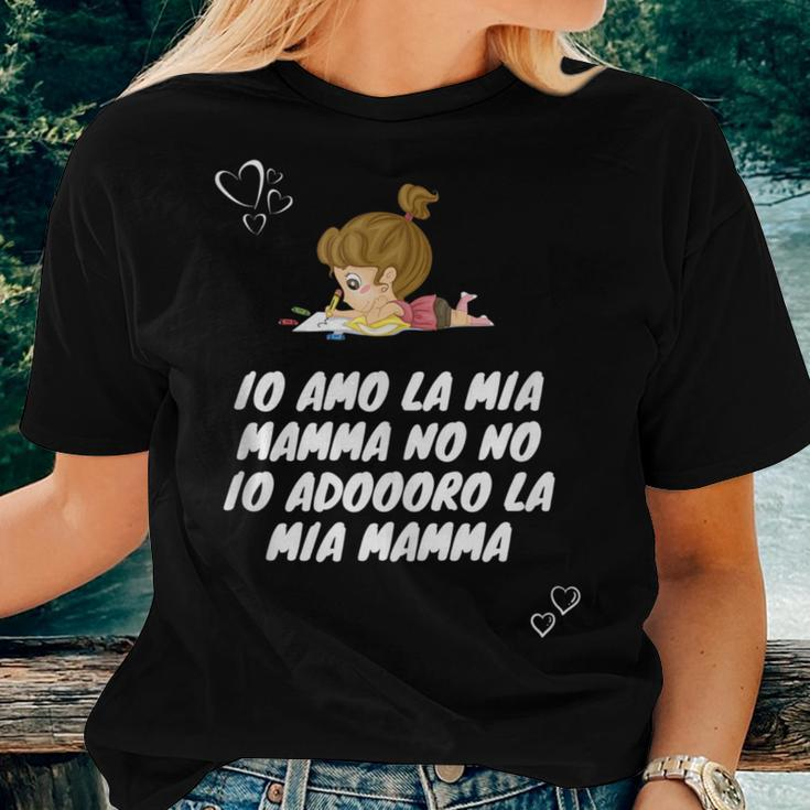 I Love My Mom No I Love My Mom For Raga Women T-shirt Gifts for Her