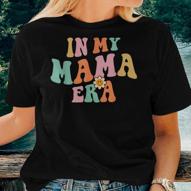 In My Mama Era Groovy Mama Retro Cool Mom Birthday Women T-shirt Gifts for Her