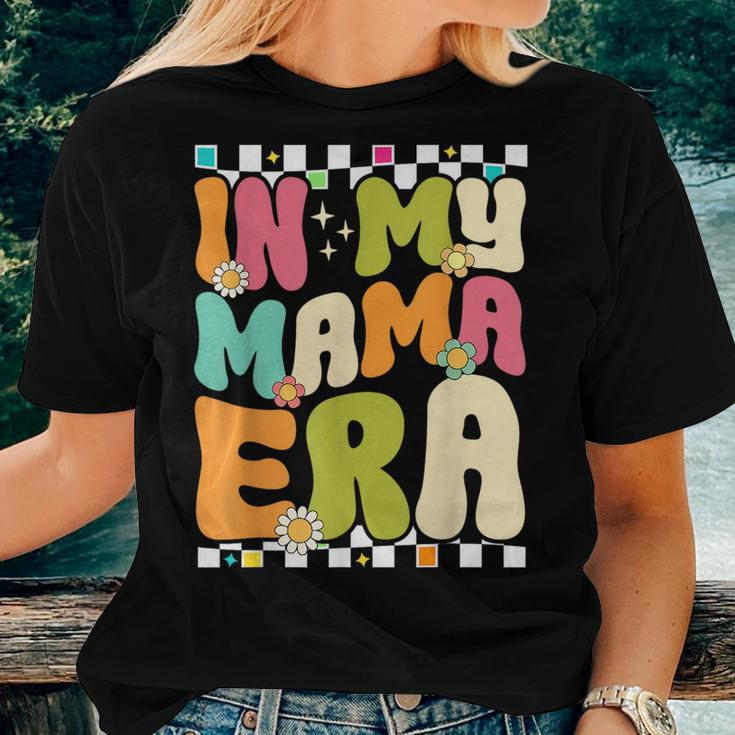 In My Mama Era Retro Women Mom Life Groovy Women T-shirt Gifts for Her