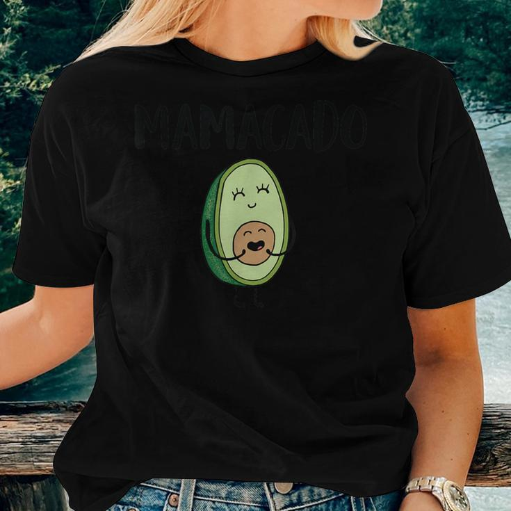 MamacadoFor Kid Vegan Vegetarian Mom Women T-shirt Gifts for Her