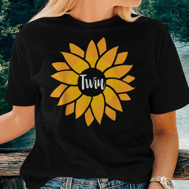 Matching Big Little Greek Reveal Sorority Family Sunflower Women T-shirt Gifts for Her