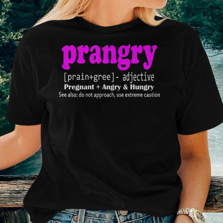 Prangry Soon To Be Mom PregnancyWomen T-shirt Gifts for Her