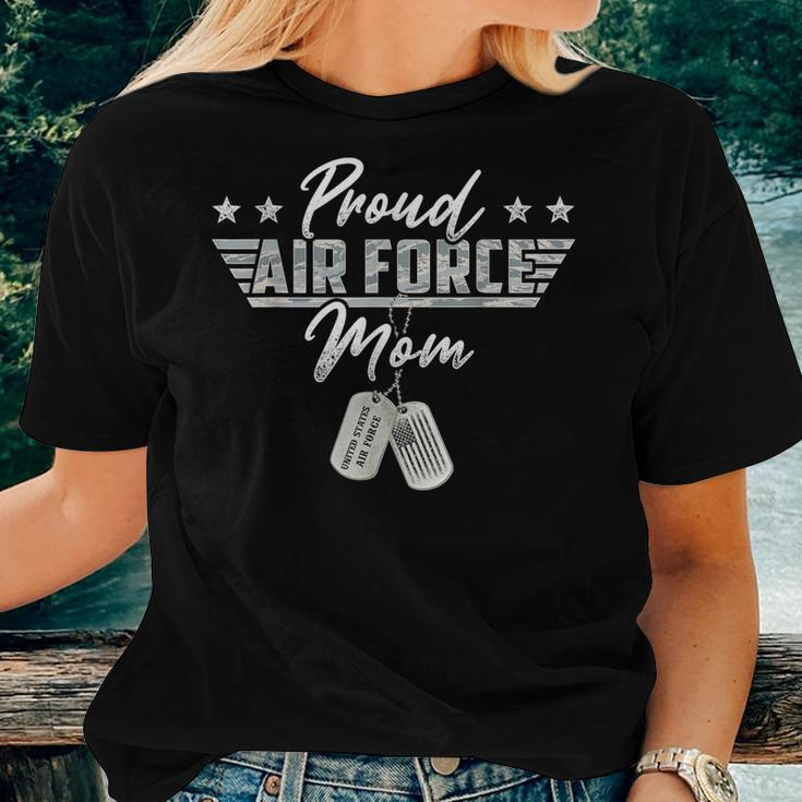 Proud Air Force Mom Usaf Graduation Family Outfits Women T-shirt Gifts for Her