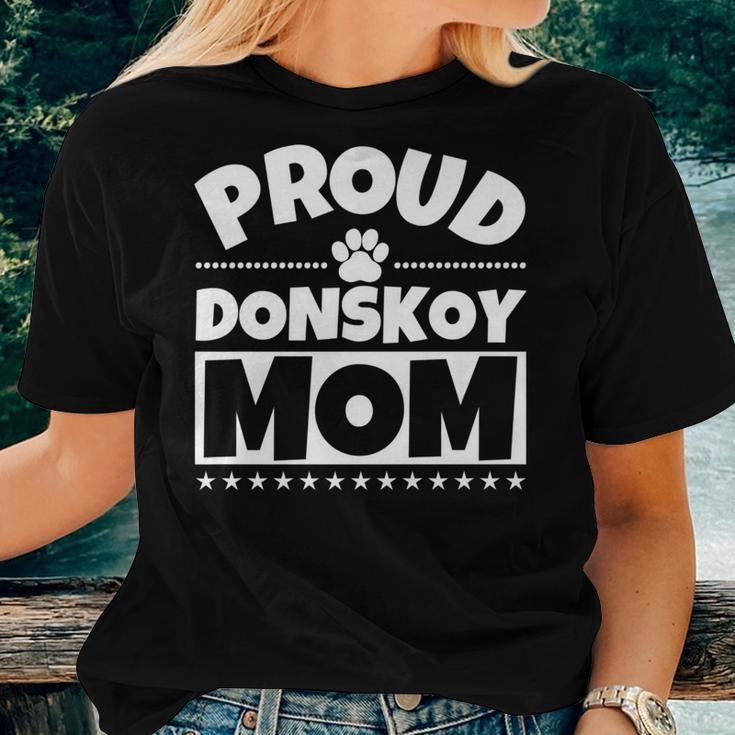 Proud Donskoy Mom Cat Women T-shirt Gifts for Her