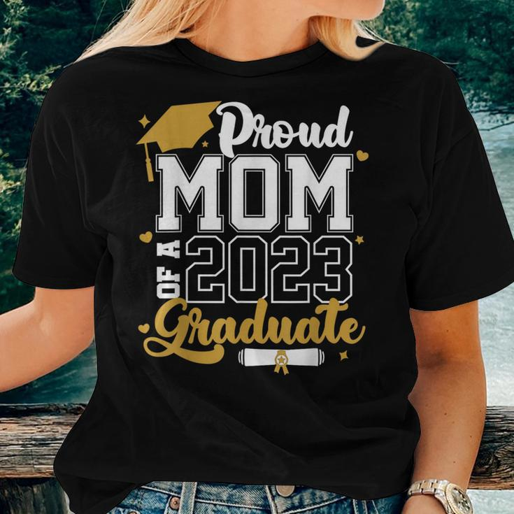 Proud Mom 2023 Graduate Senior 2023 Class Of 2023 Graduation Women T-shirt Gifts for Her