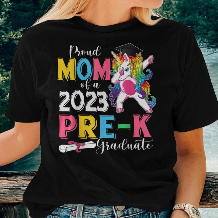 Proud Mom Of A 2023 Prek Graduate Family Lover Women T-shirt Gifts for Her