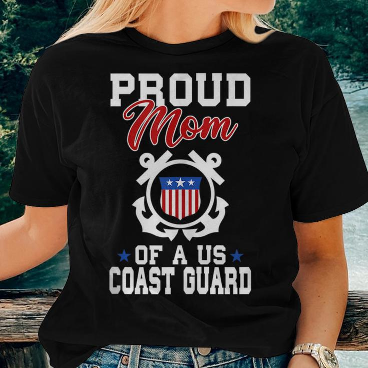 Proud Us Coast Guard Mom For Mom Women T-shirt Gifts for Her