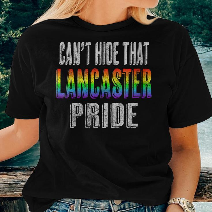 Retro 70S 80S Style Cant Hide That Lancaster Gay Pride Women T-shirt Crewneck Gifts for Her