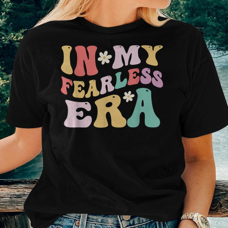 Retro Groovy In My Fearless Era Vintage Women T-shirt Gifts for Her