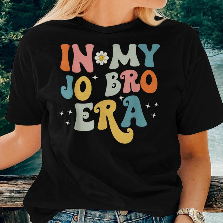 Retro Groovy In My Jo Bro Era Women T-shirt Gifts for Her