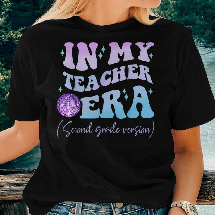 Retro In My Teacher Era Second Grade Version Back To School Women T-shirt Gifts for Her