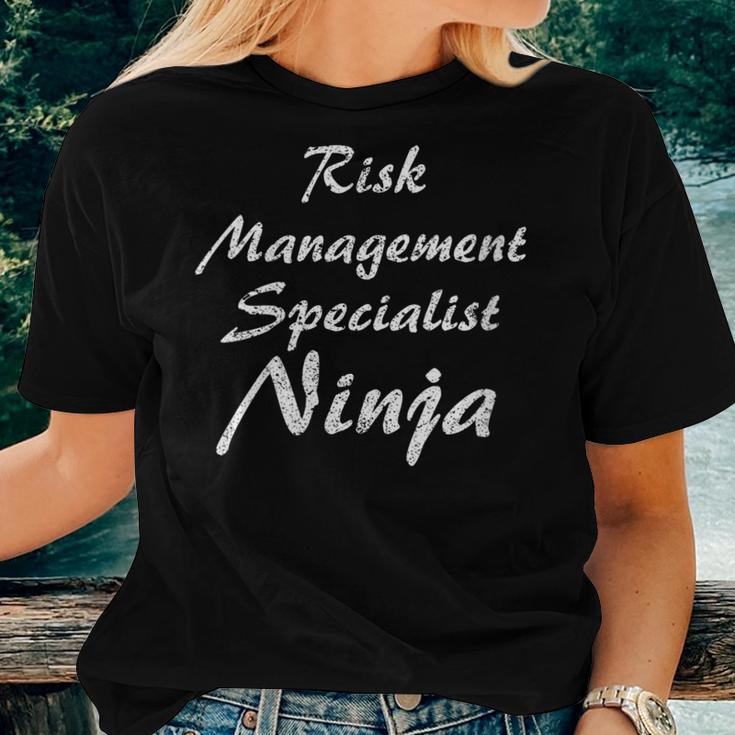 Risk Management Specialist Occupation Work Women T-shirt Gifts for Her