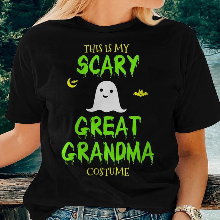 This Is My Scary Great Grandma Costume Halloween Lazy Easy Women T-shirt Gifts for Her