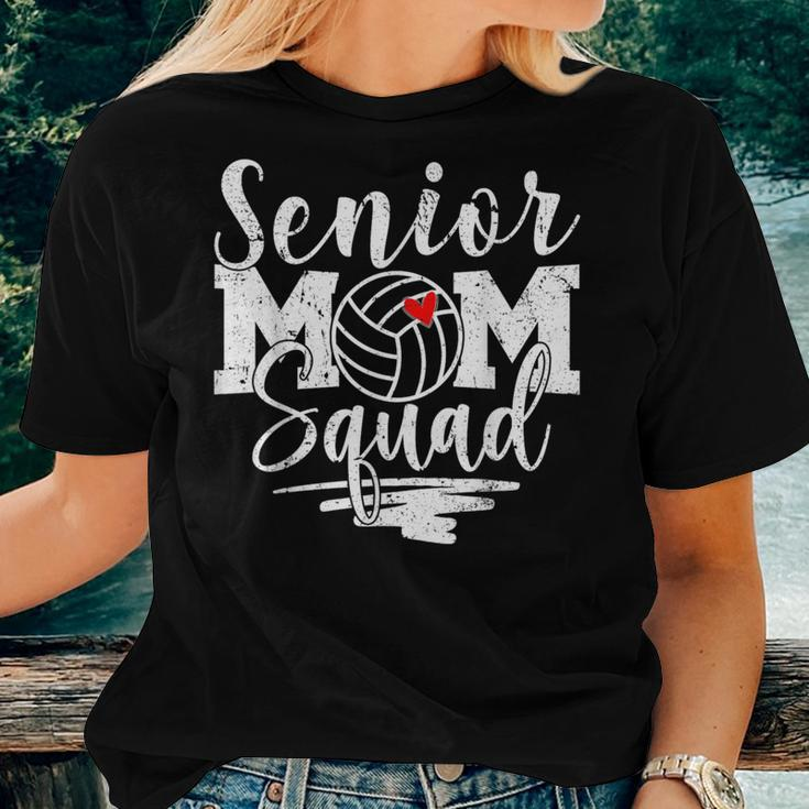Senior Volleyball Mom Squad Game Day Vibes Mothers Day Gifts Women T-shirt Gifts for Her