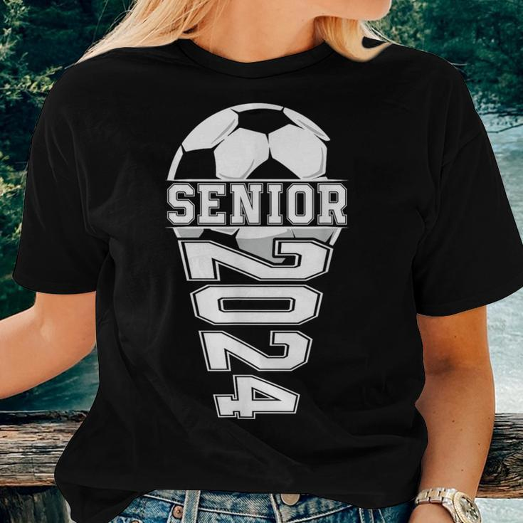 Soccer Senior 2024 Senior Year Graduation 24 Girls Women T-shirt Gifts for Her