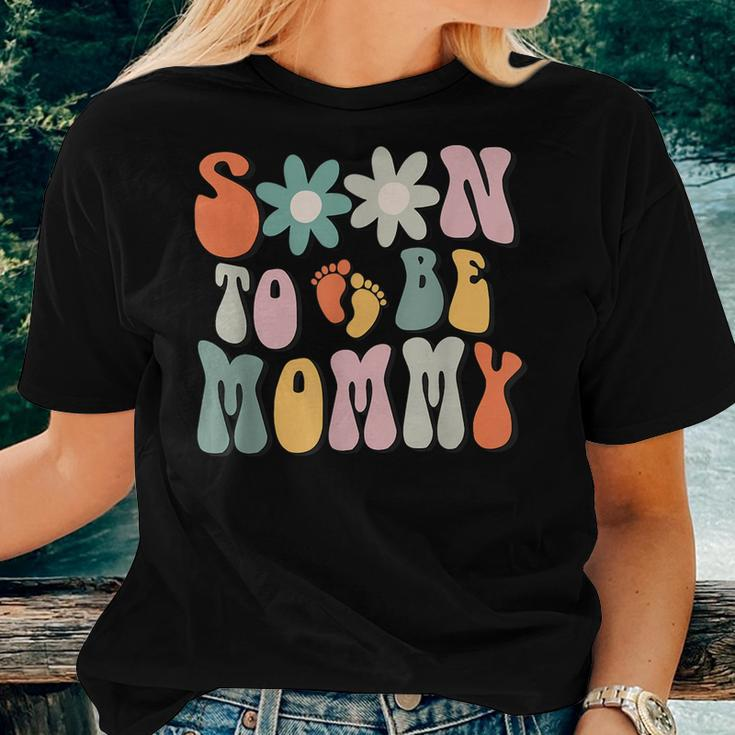 Soon To Be Mommy Pregnancy Announcement Mom To Be Women T-shirt Gifts for Her