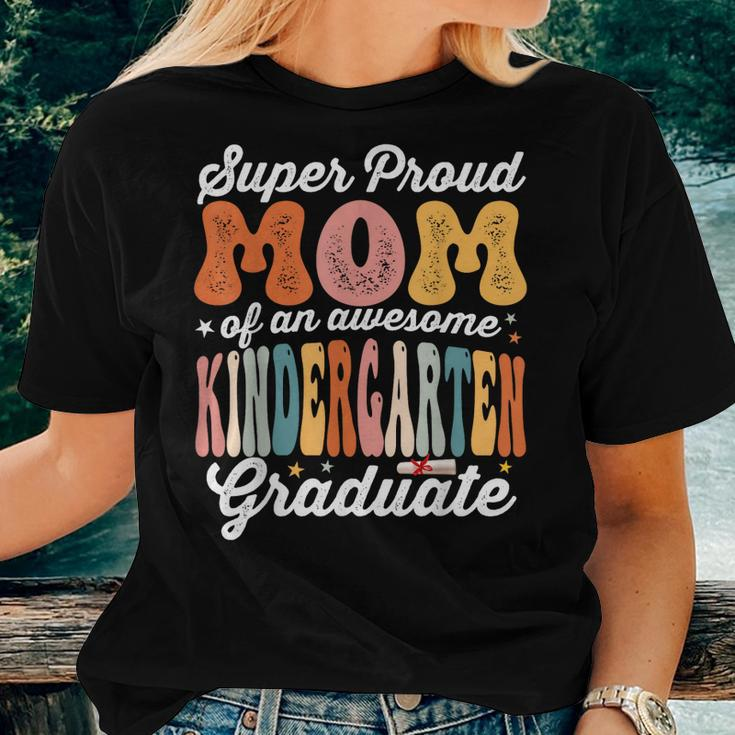 Super Proud Mom Of An Awesome Kindergarten Graduate 2023 Women T-shirt Gifts for Her