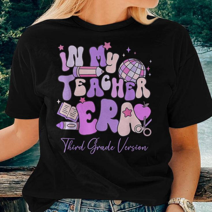 In My Teacher Era 3Rd Grade Version 3Rd Grade Teacher Era Women T-shirt Gifts for Her