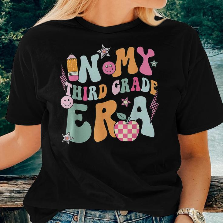 In My Third Grade Era Back To School Retro Groovy 3Rd Grade Women T-shirt Gifts for Her