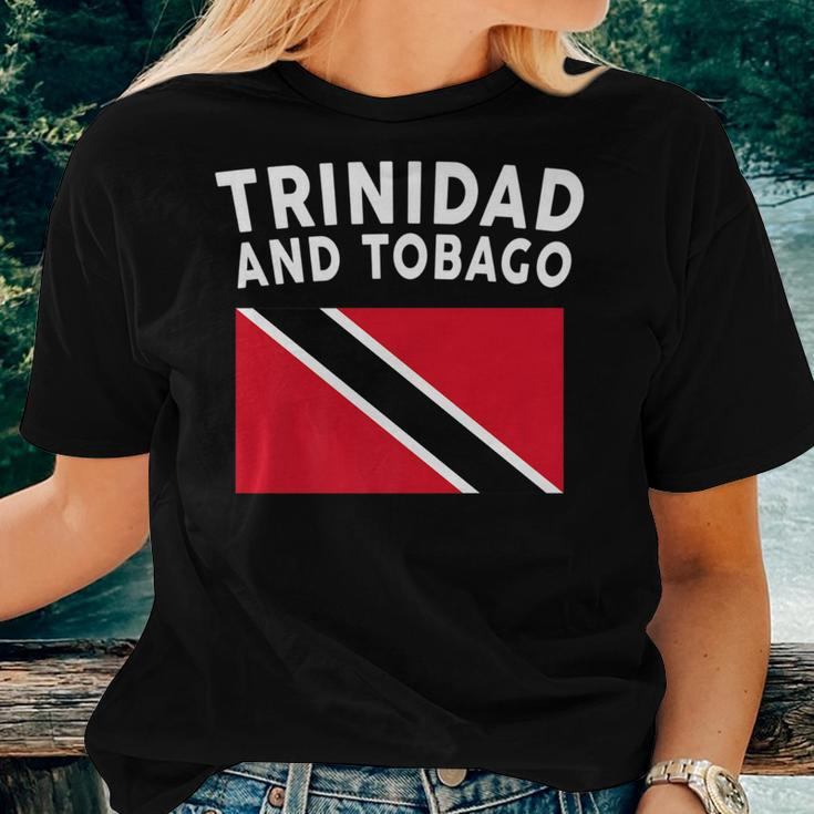 Trinidad & Tobago Flag Trinidadian Pride Men Women Kids Pride Month s Women T-shirt Gifts for Her