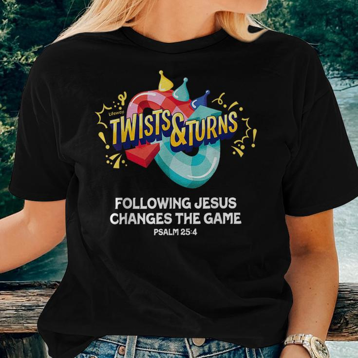 Twists And Turns Vbs Vibes Christian Games Games Women T-shirt Crewneck Gifts for Her