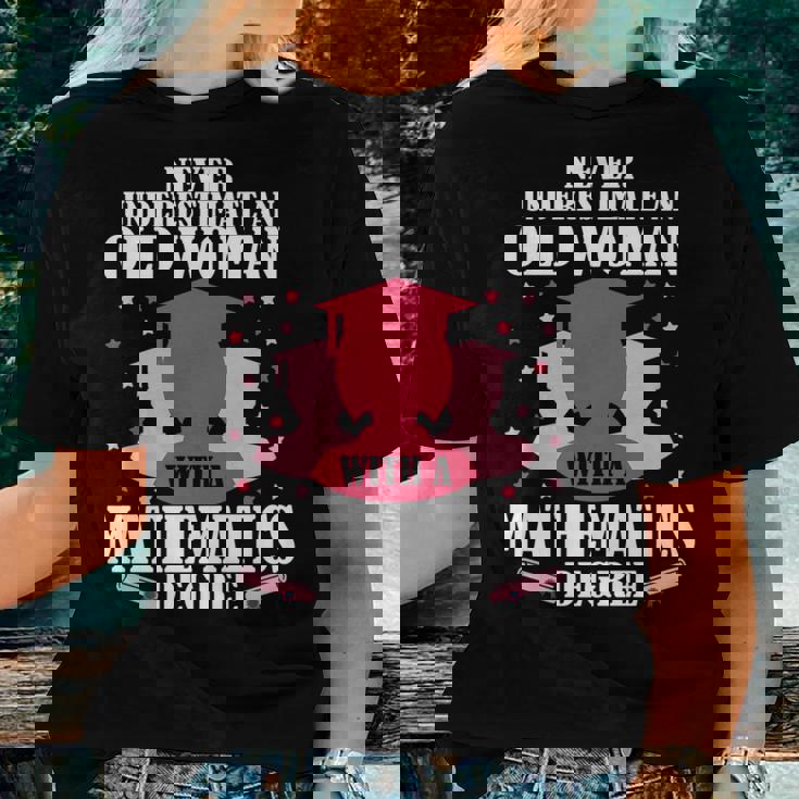 Old Women With A Teaching Degree T-Shirt Old Women With A Teaching Degree T-Shirt