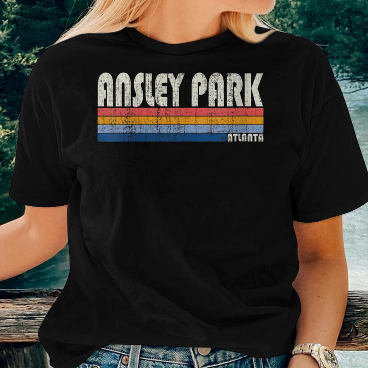 Vintage 70S 80S Style Ansley Park Atlanta Women T-shirt Gifts for Her