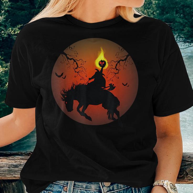 Débardeur Femme Persephone Productions Headless Horseman - Noir, Dentelle Côtés, Taille S