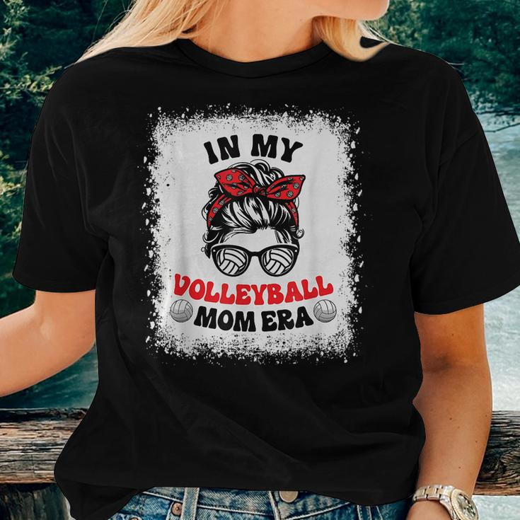 In My Volleyball Mom Era Groovy Ballmom Mama Mothers Women T-shirt Gifts for Her