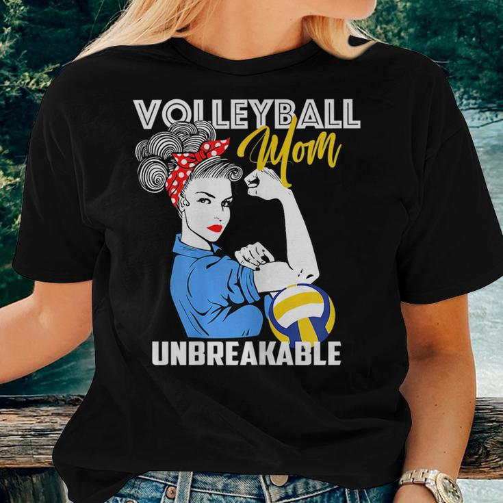 Volleyball Mom Unbreakable Women T-shirt Crewneck Gifts for Her