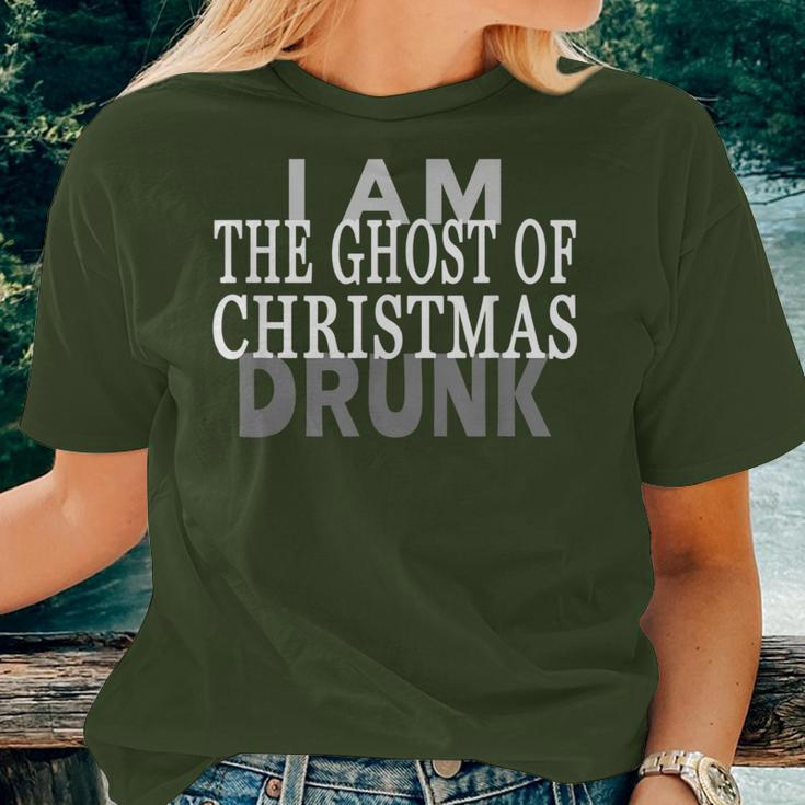 Christmas Carol Ghost Quote Drunk Women T-shirt Gifts for Her