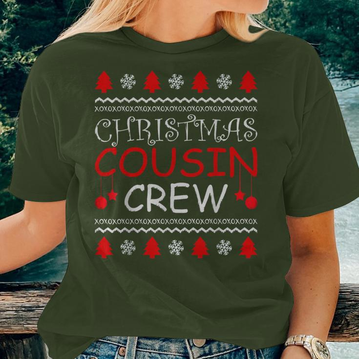 Cousin Crew Pajamas Family Matching Christmas Kid Boys Girls Women T-shirt Gifts for Her