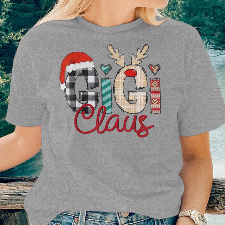 Gigi Claus Reindeer Christmas Women T-shirt Gifts for Her