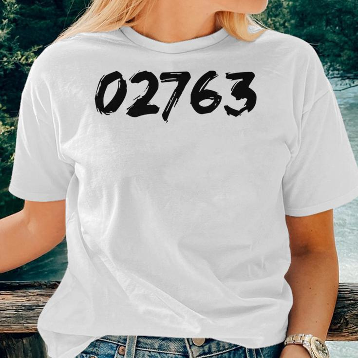 02763 Zipcode Attleboro Falls Mass Ma Hometown Pride 02763 Women T-shirt Gifts for Her