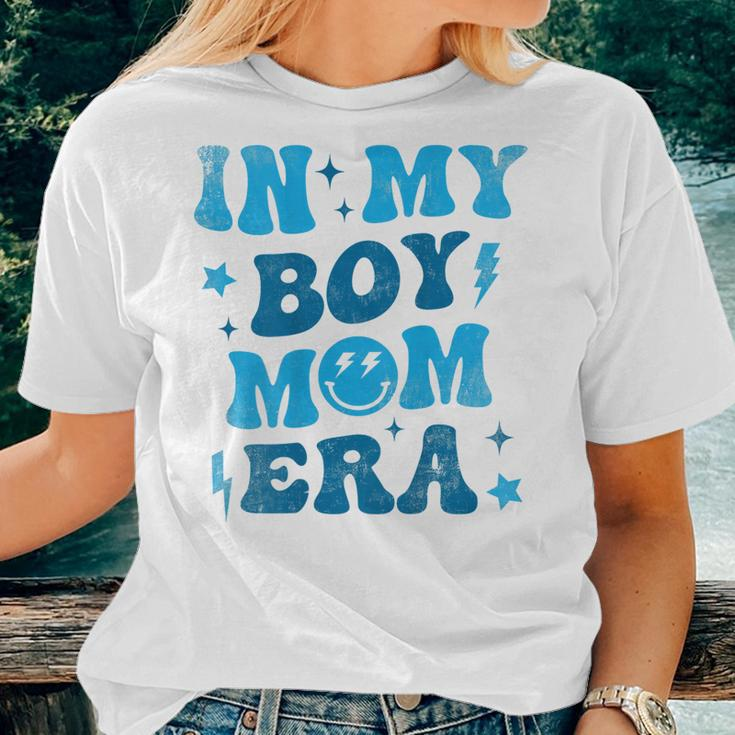 In My Boy Mom Era On Back Women T-shirt Gifts for Her