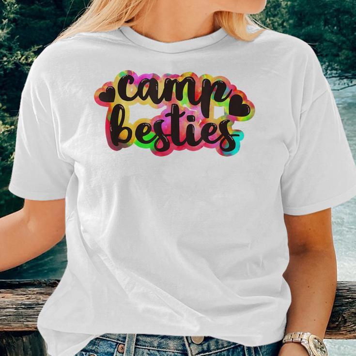 Camp Besties Camping Best Friend Camper For Girl Women T-shirt Gifts for Her