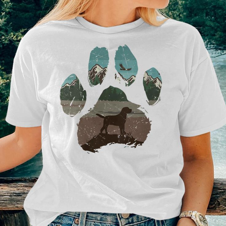 Cavador Paw Mom Dad Dog Lover Women Women T-shirt Gifts for Her