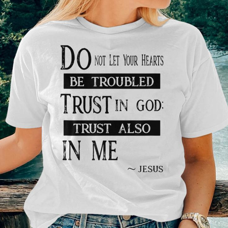 ChristianFaith Bible Quote T Women T-shirt Gifts for Her