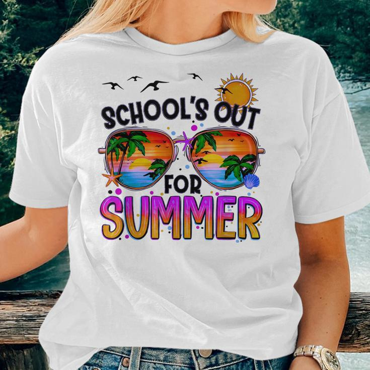 Last Day Of School Graduation Schools Out For Summer Teacher Women T-shirt Gifts for Her