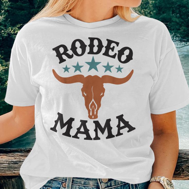 Mama 1St First Birthday Cowboy Western Rodeo Party Matching Women T-shirt Gifts for Her
